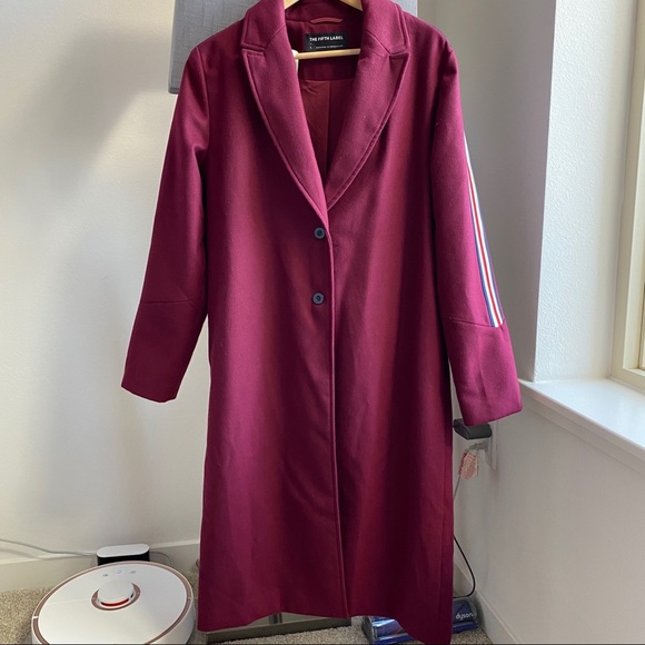 The fifth label side stripe coat - Picture 2 of 8